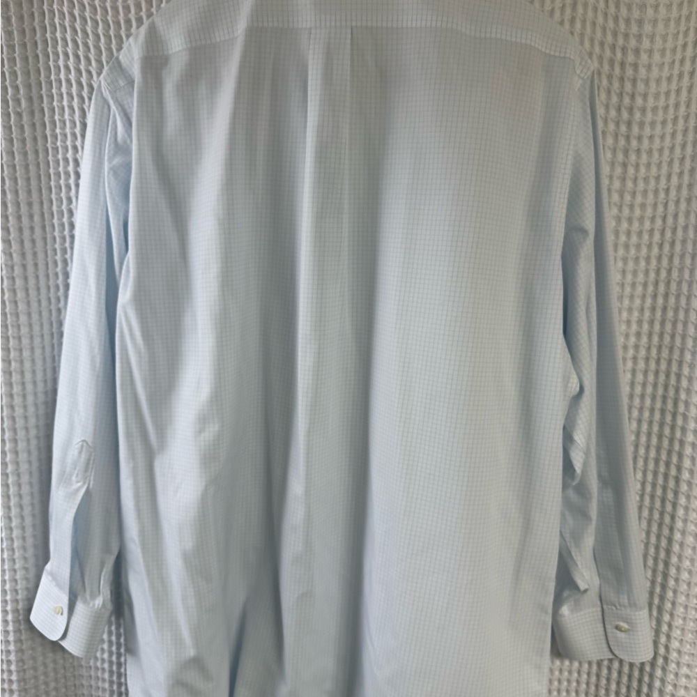 Brooks Brothers Men's Blue Check Dress Shirt - Picture 3 of 8